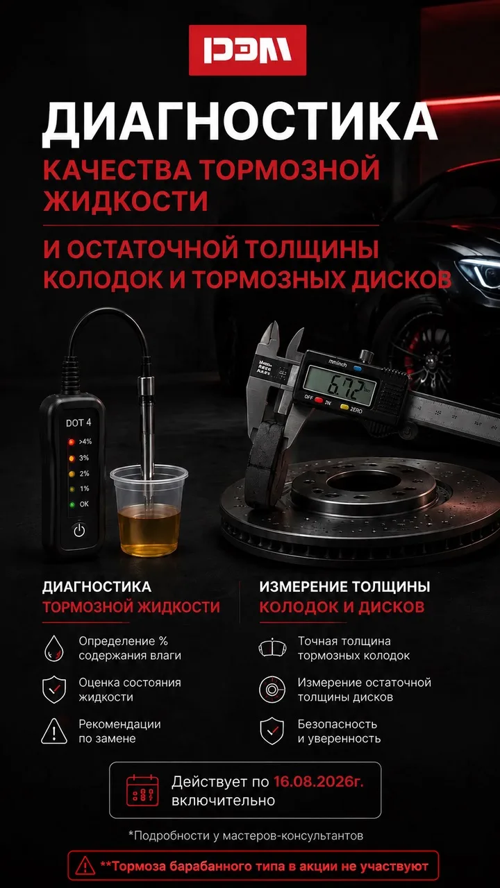 Диагностика тормозной системы